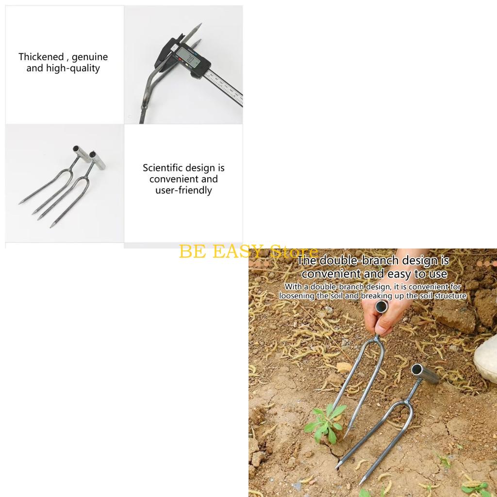 Gardening Tools Description - E28F High Strength Iron Hand Cultivator