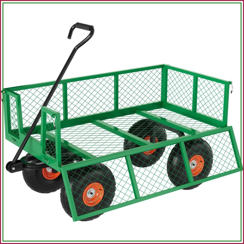 Gardening Tools Images - Heavy Duty Steel Garden Cart 500