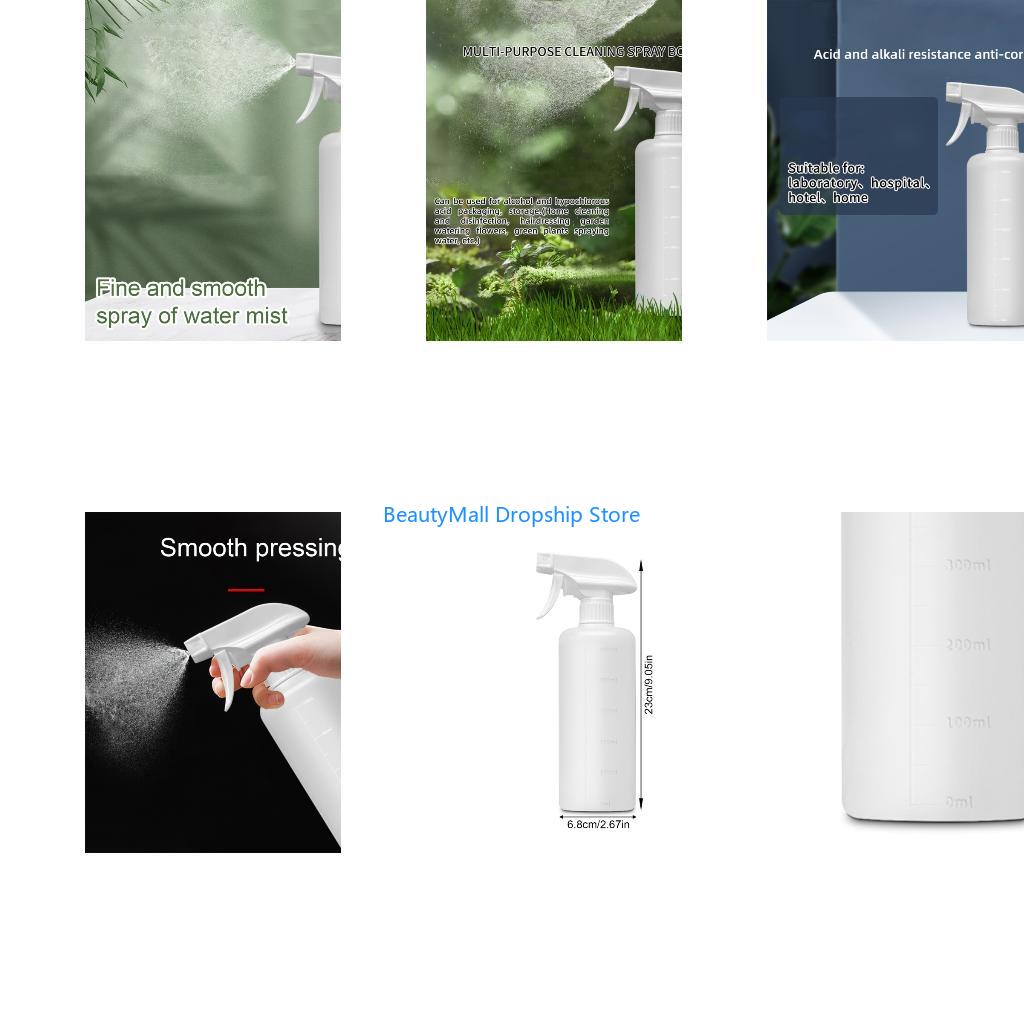 Gardening Tools Description - 40JD Large Capacity HDPE Sprayer Bottle