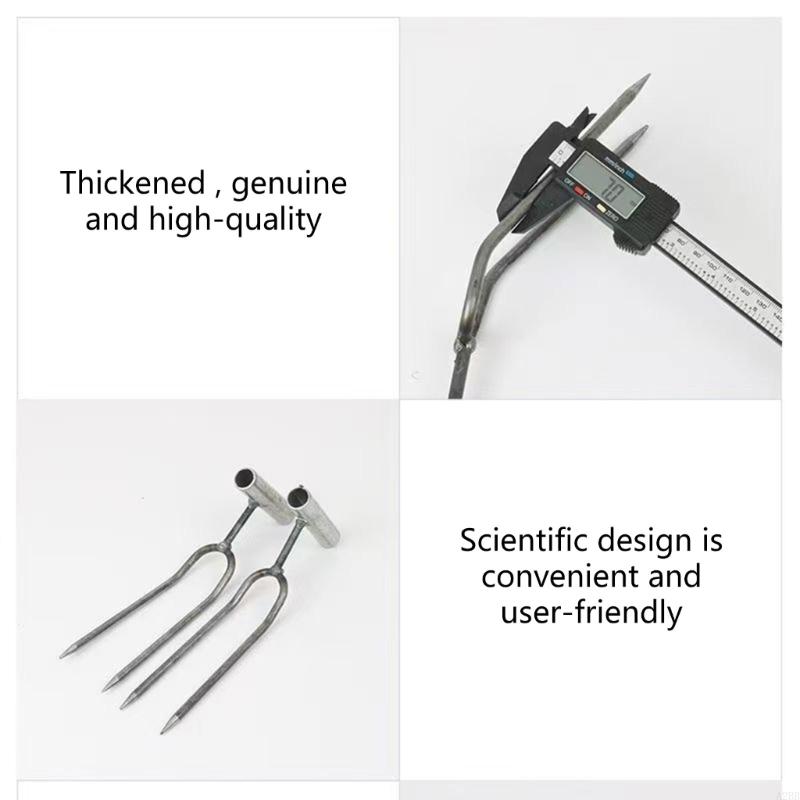 Gardening Tools Description - Robust Iron 2 Prong Garden Cultivator