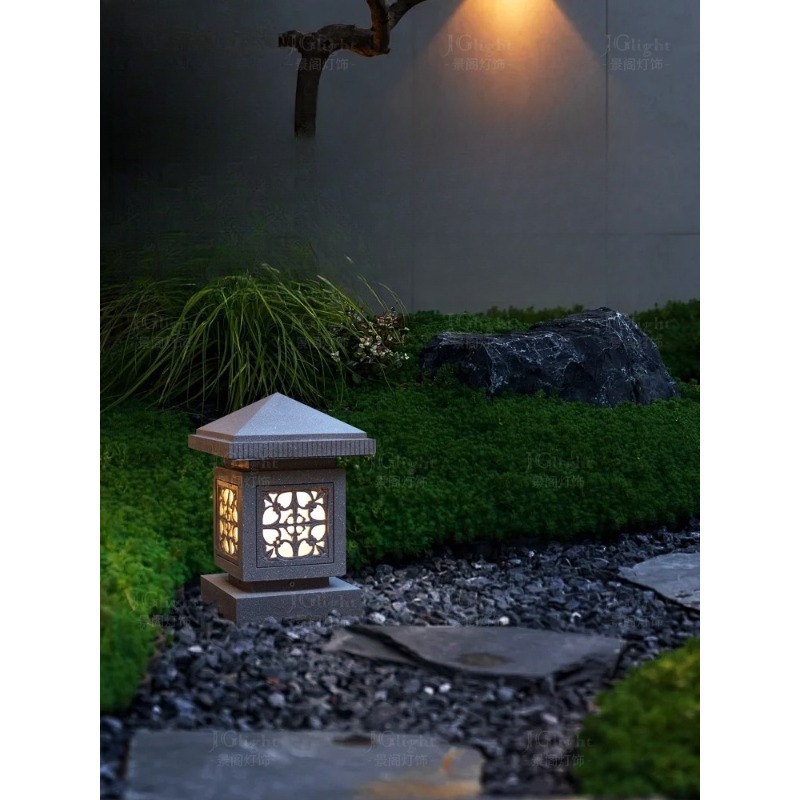 Outdoor Chinese stone lantern  - Gardening Hand Tools B&Q 评论和价格