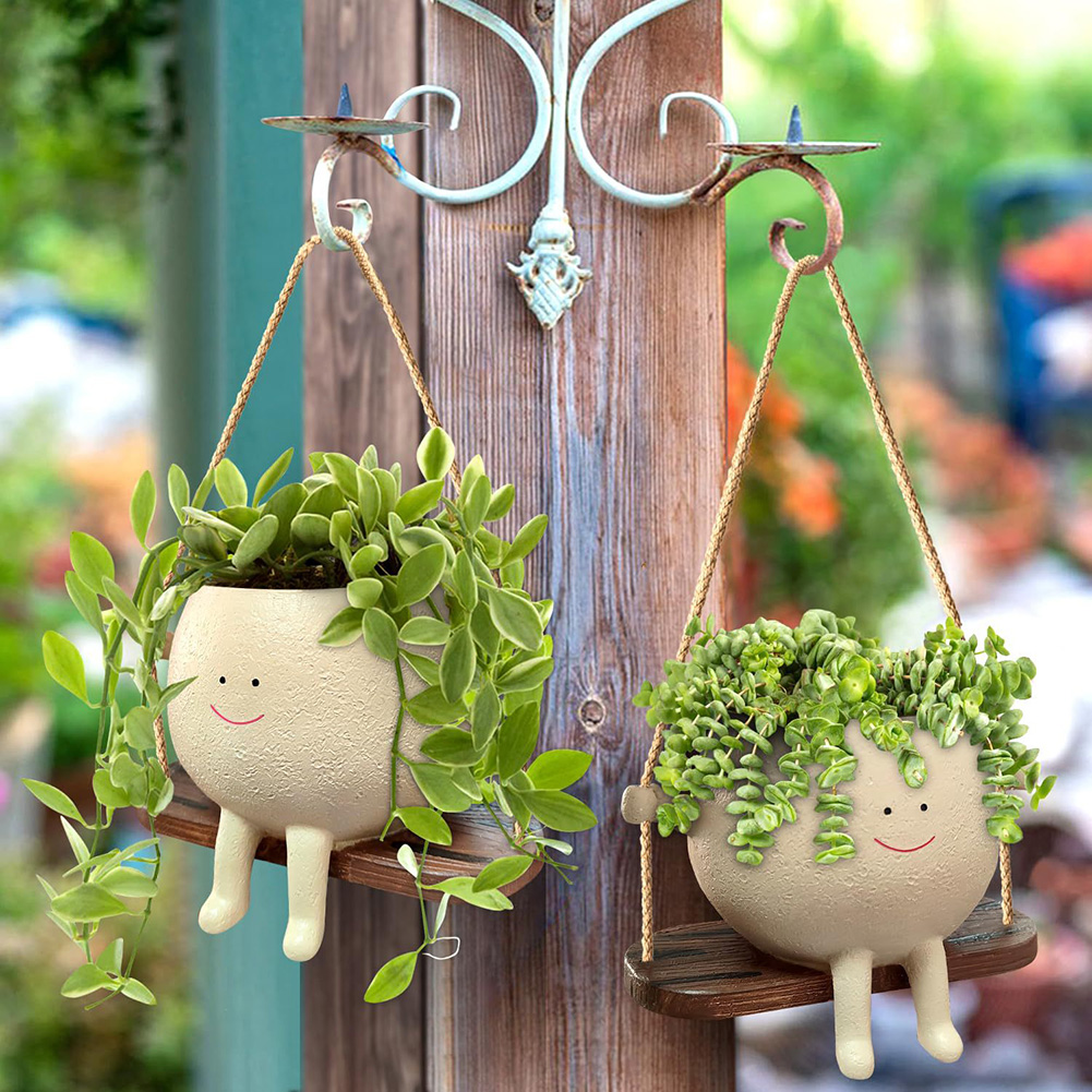 Plant Hanger Baskets Lovely Sw - Hanging Planter Basket 评论和价格