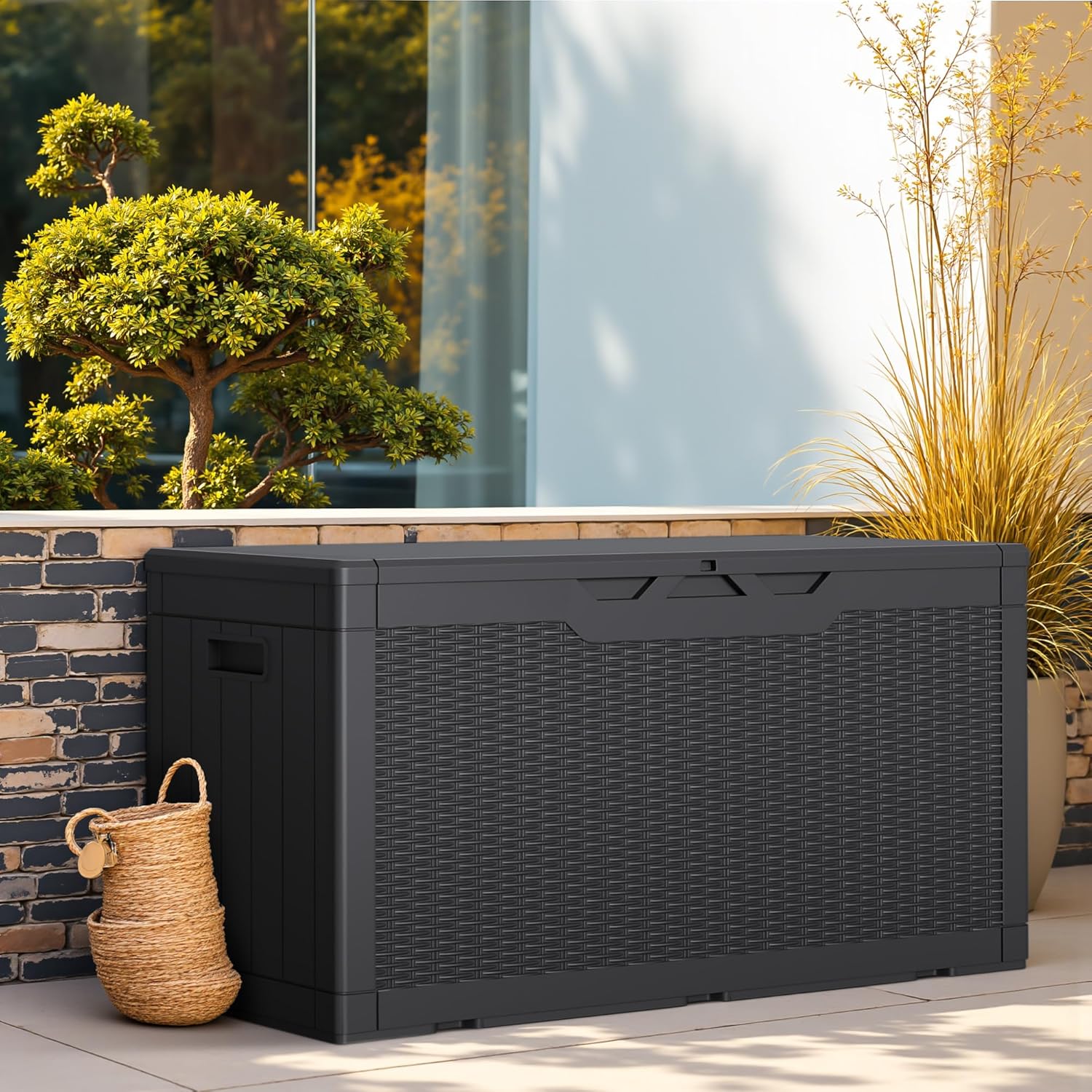100 Gallon Outdoor Storage Box - Gardening Tools Images 评论和价格