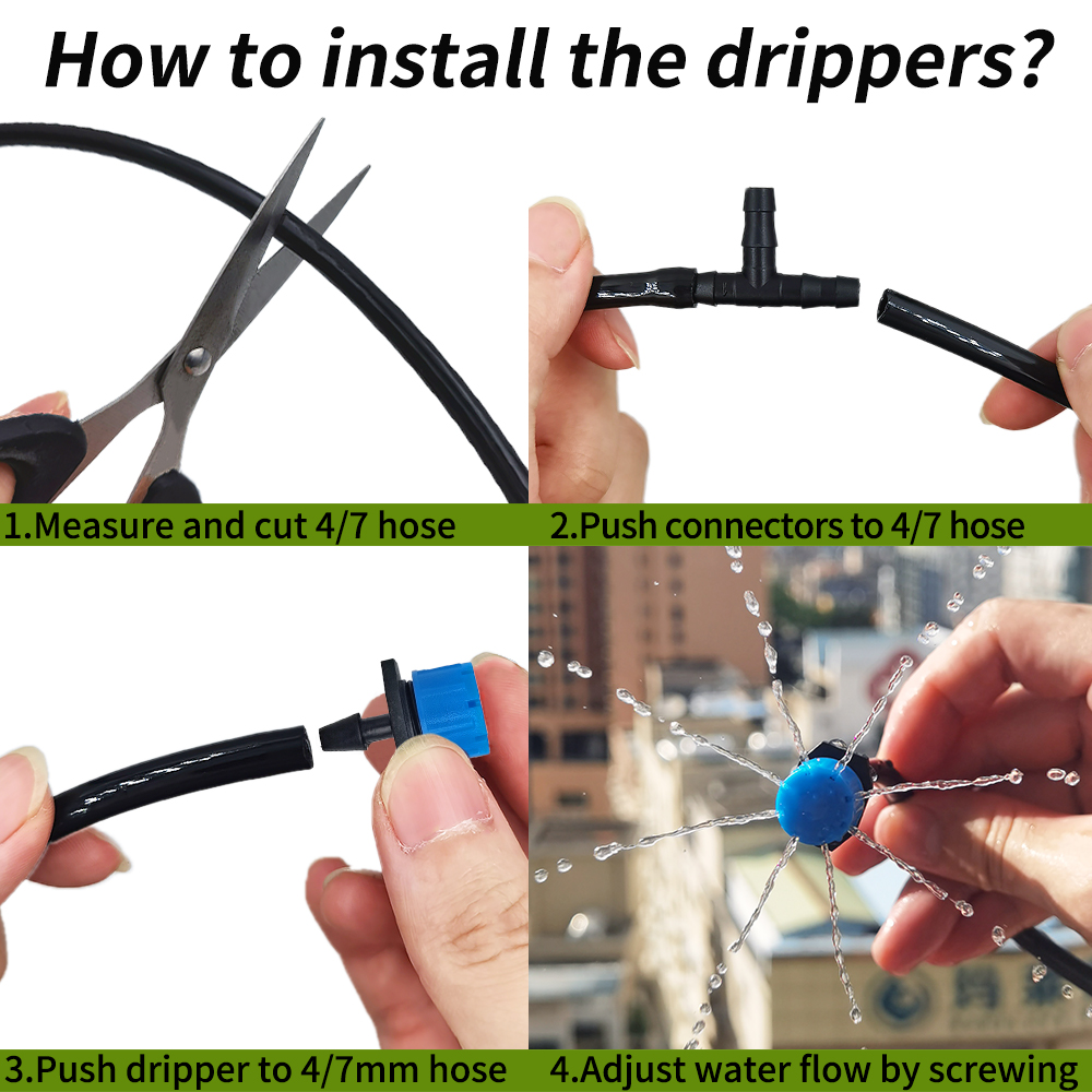 Oasis 30-1000X BLUE Adjustable - Drip Irrigation Kit 评论和价格