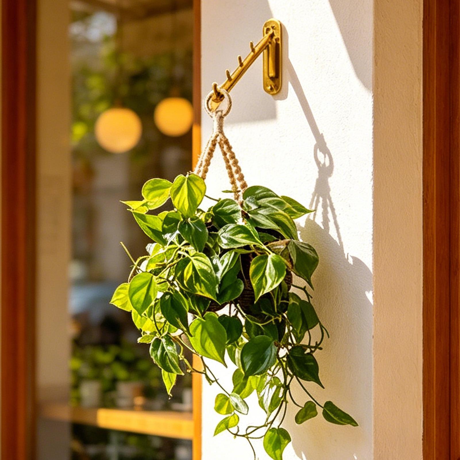 Wall-mounted plant rack plante - Hanging Planter Basket 评论和价格