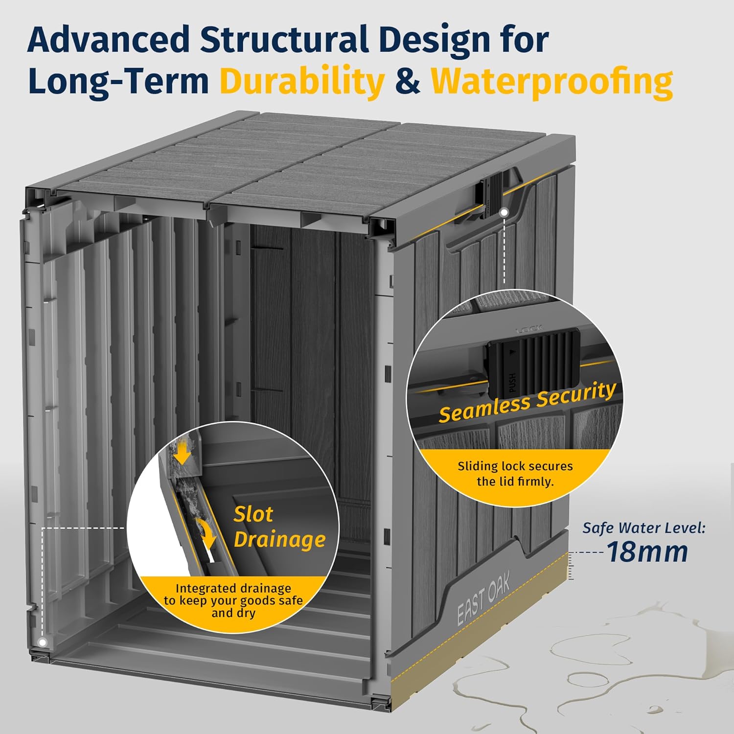 31 Gallon Outdoor Storage Box  - Gardening Tools Images 评论和价格