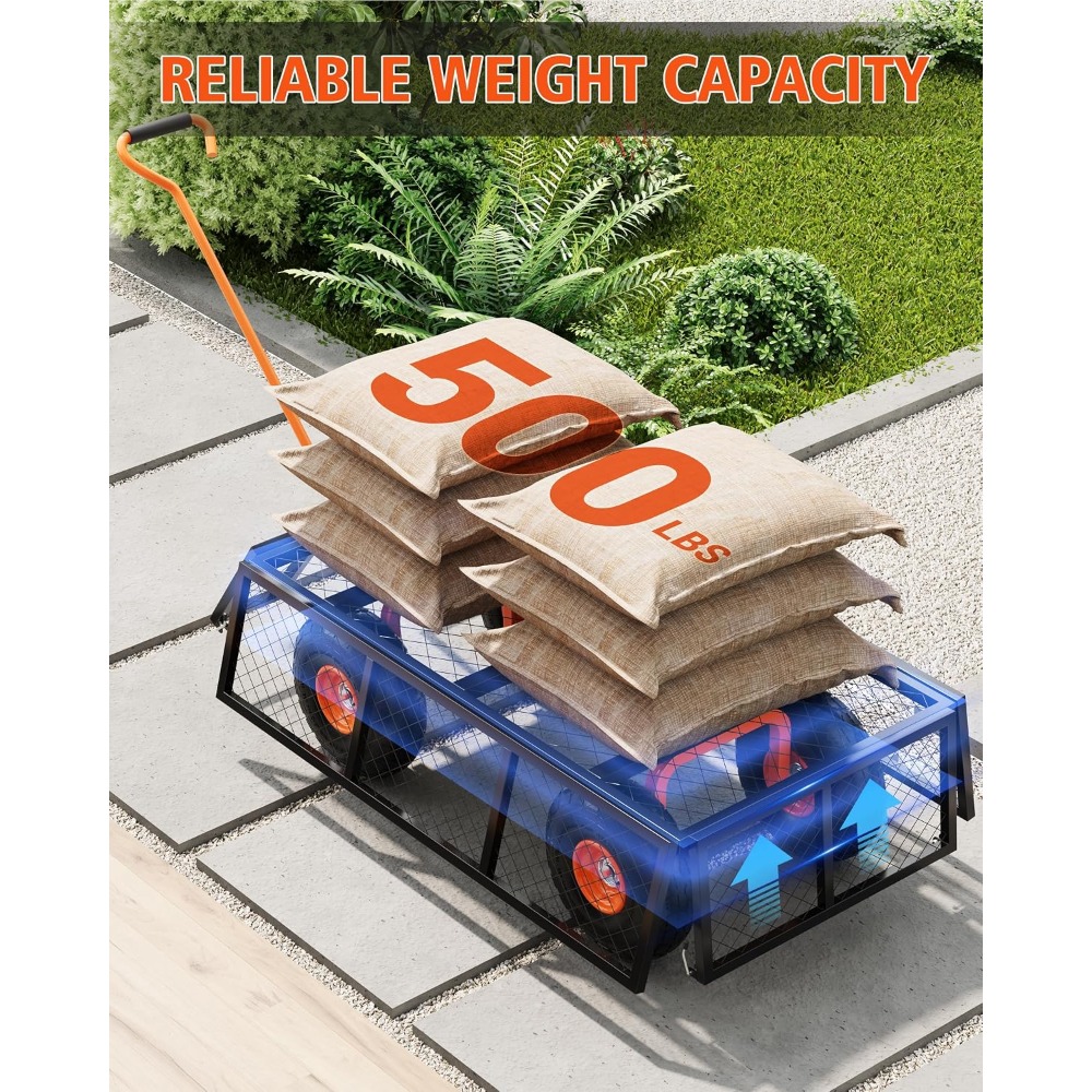 500 LBS Heavy Duty Steel Garde - Gardening Tools Images 评论和价格