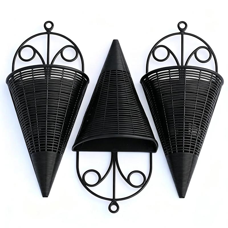 Hanging Cone Wall Planter Bask - Hanging Planter Basket 评论和价格