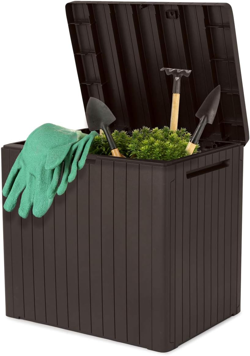 Keter City Outdoor Storage Box - Gardening Tools Images 评论和价格