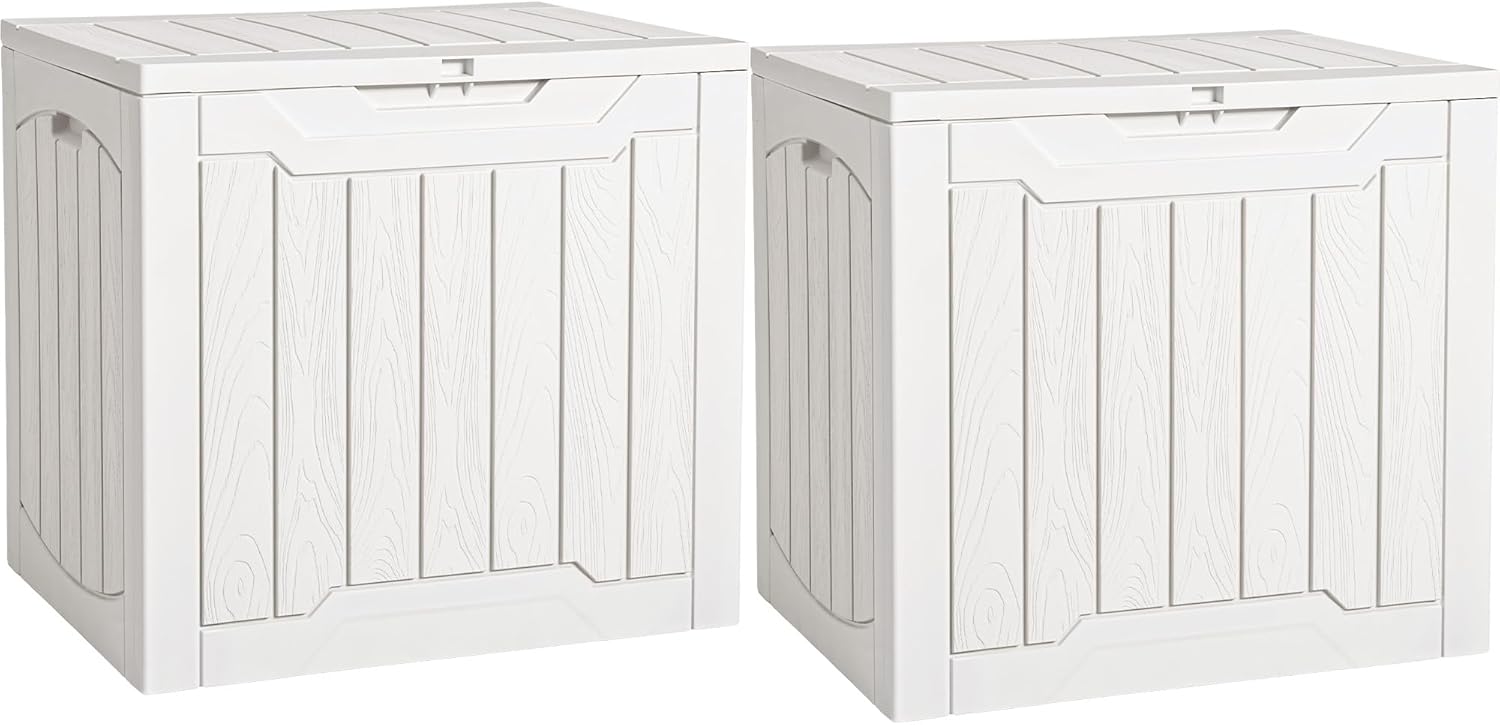 31 Gallon Deck Box Set of 2 Lo - Gardening Tools Images 评论和价格