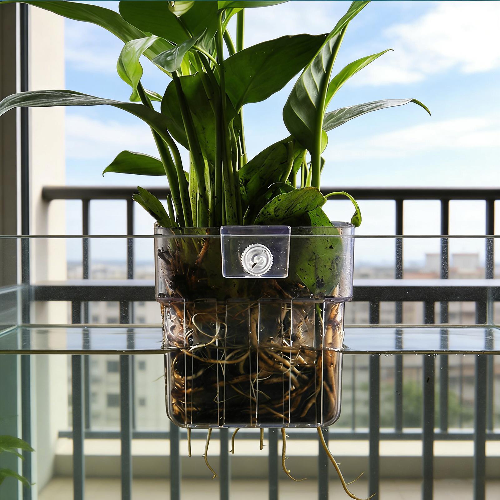 Aquarium Plant Basket Transpar - Hanging Planter Basket 评论和价格
