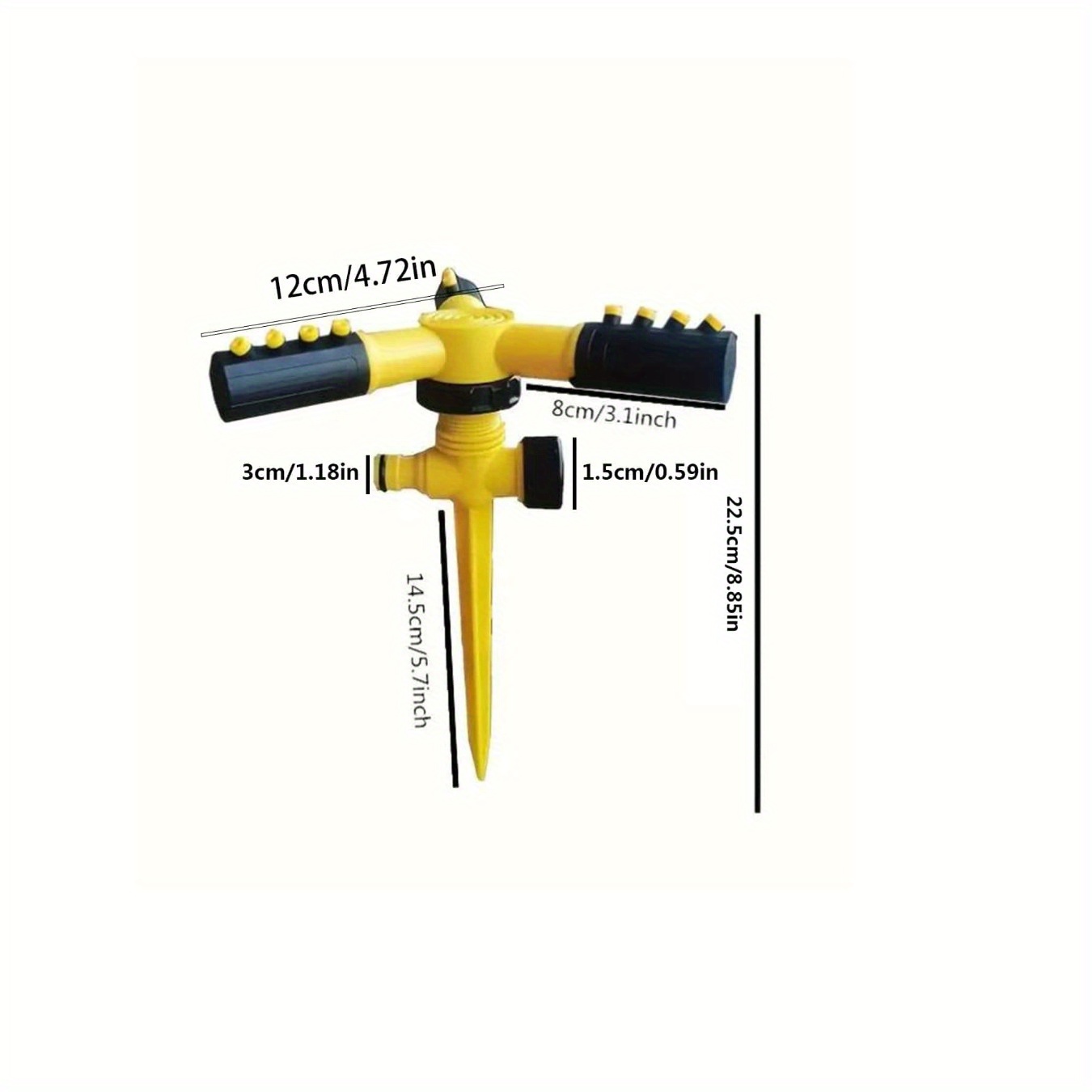 1pc 360° Automatic Rotating Sp - Gardening Tools And Equipment 评论和价格