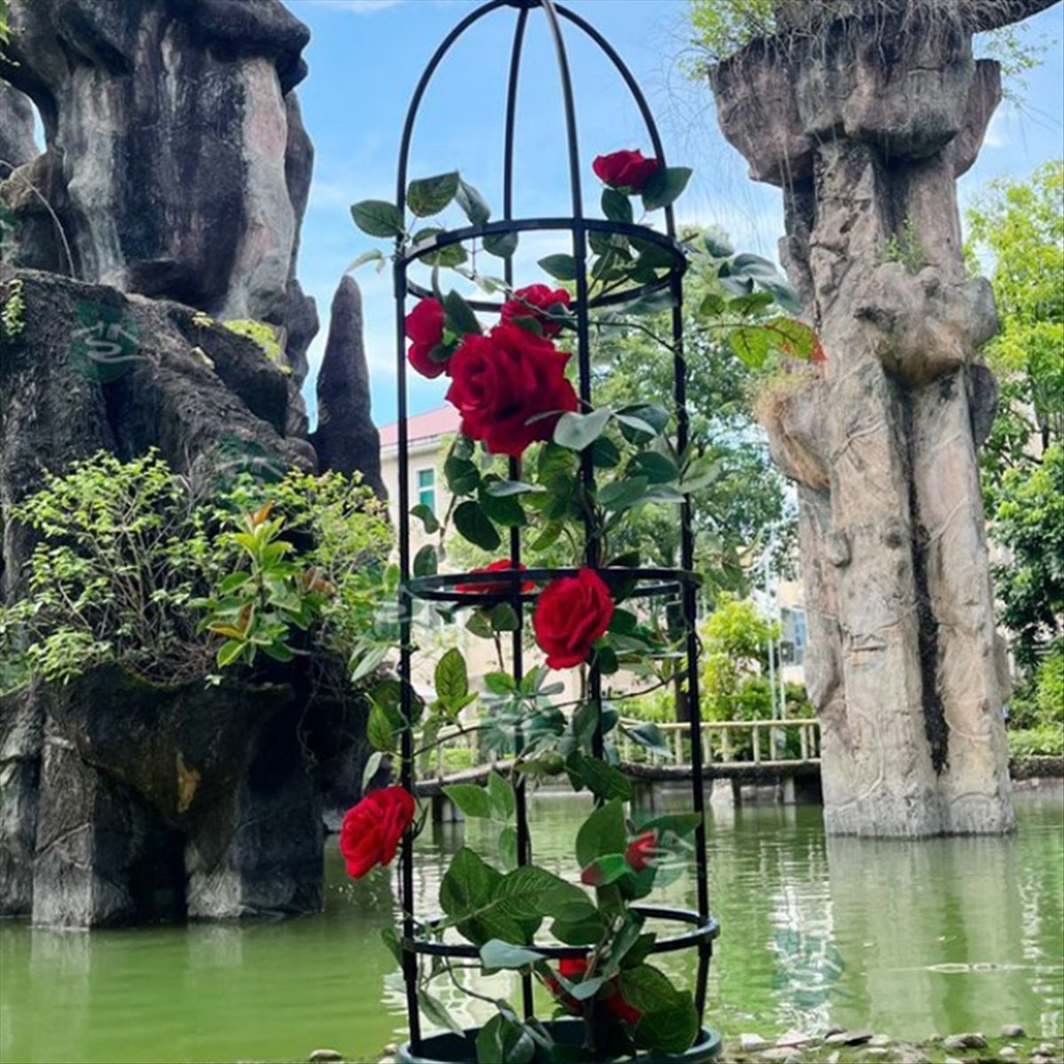 AT16 Climbing Plant Obelisk Tr - Gardening Hand Tools B&Q 评论和价格