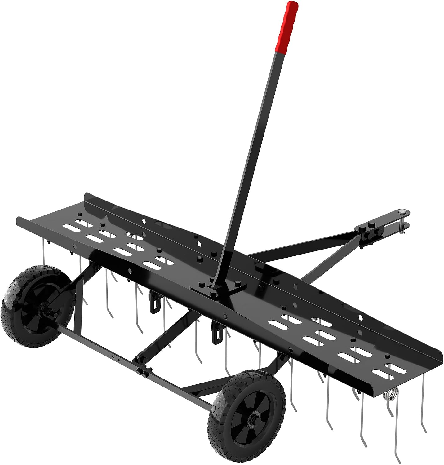 Tow Behind Lawn Dethatcher Rak - Gardening Tools And Equipment 评论和价格