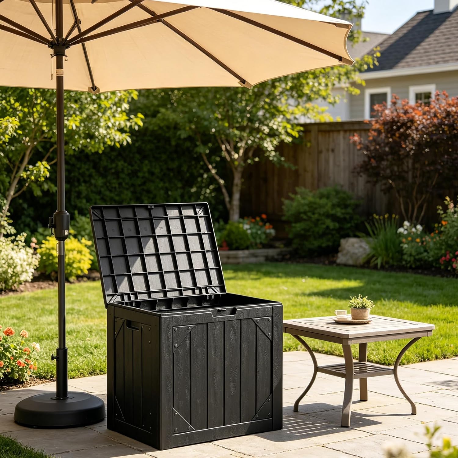 30 Gallon Outdoor Storage Box  - Gardening Tools Images 评论和价格