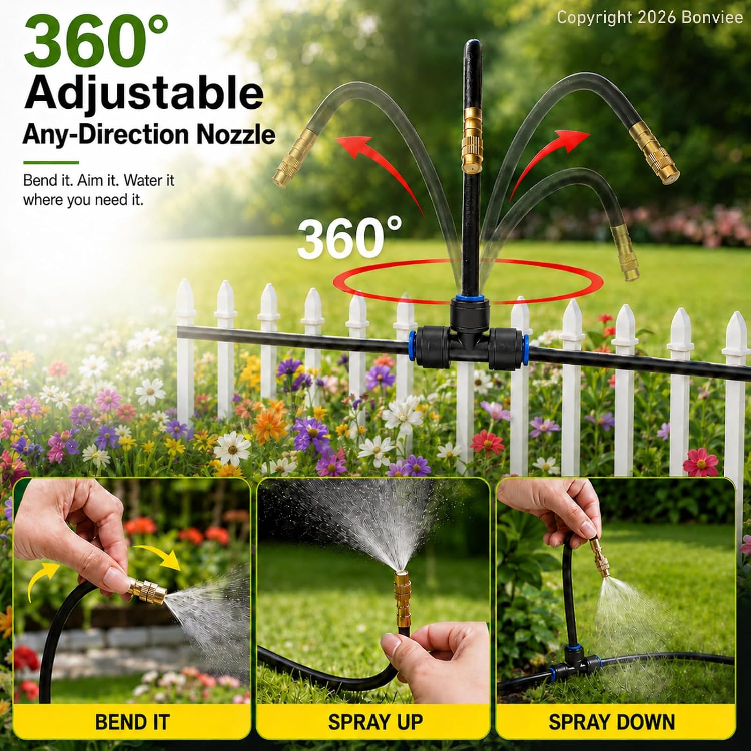 240Ft Drip Irrigation System,  - Drip Irrigation Kit 评论和价格
