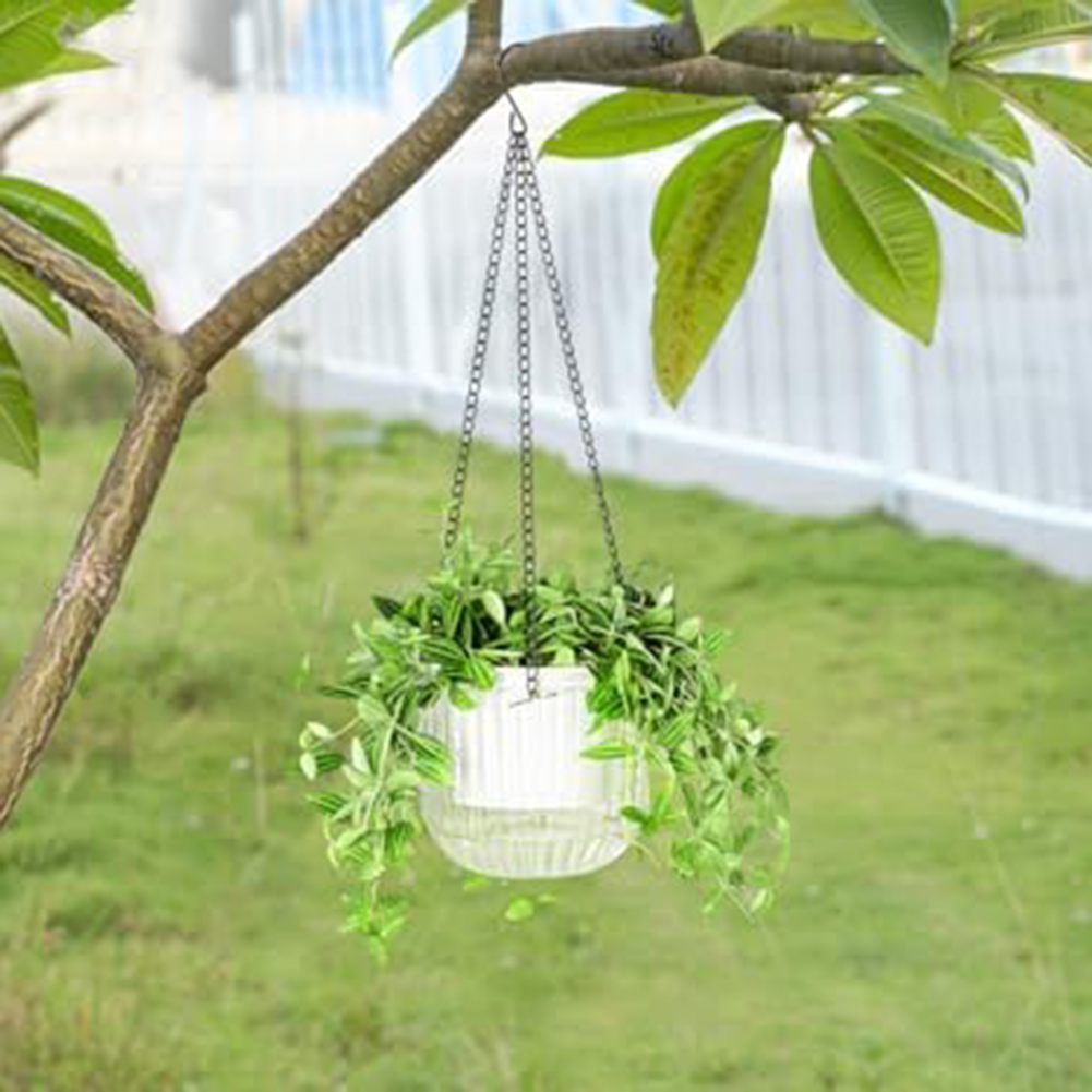 Aesthetic Transparent Flowerpo - Hanging Planter Basket 评论和价格