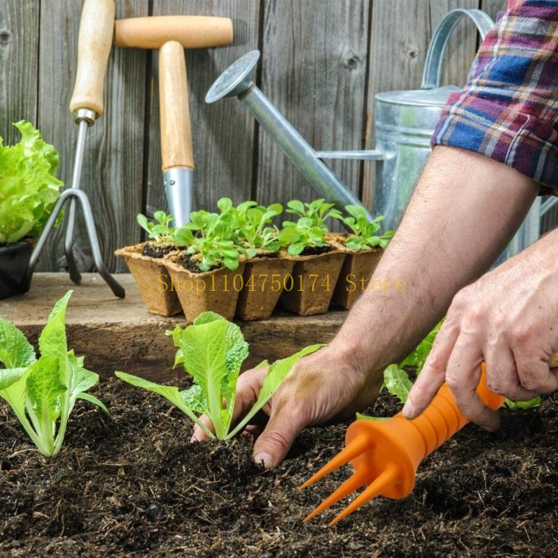 Soil Tiller Weeding Tool Manua - Gardening Tools Description 评论和价格