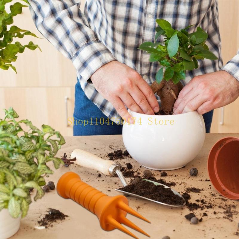 Soil Tiller Weeding Tool Manua - Gardening Tools Description 评论和价格