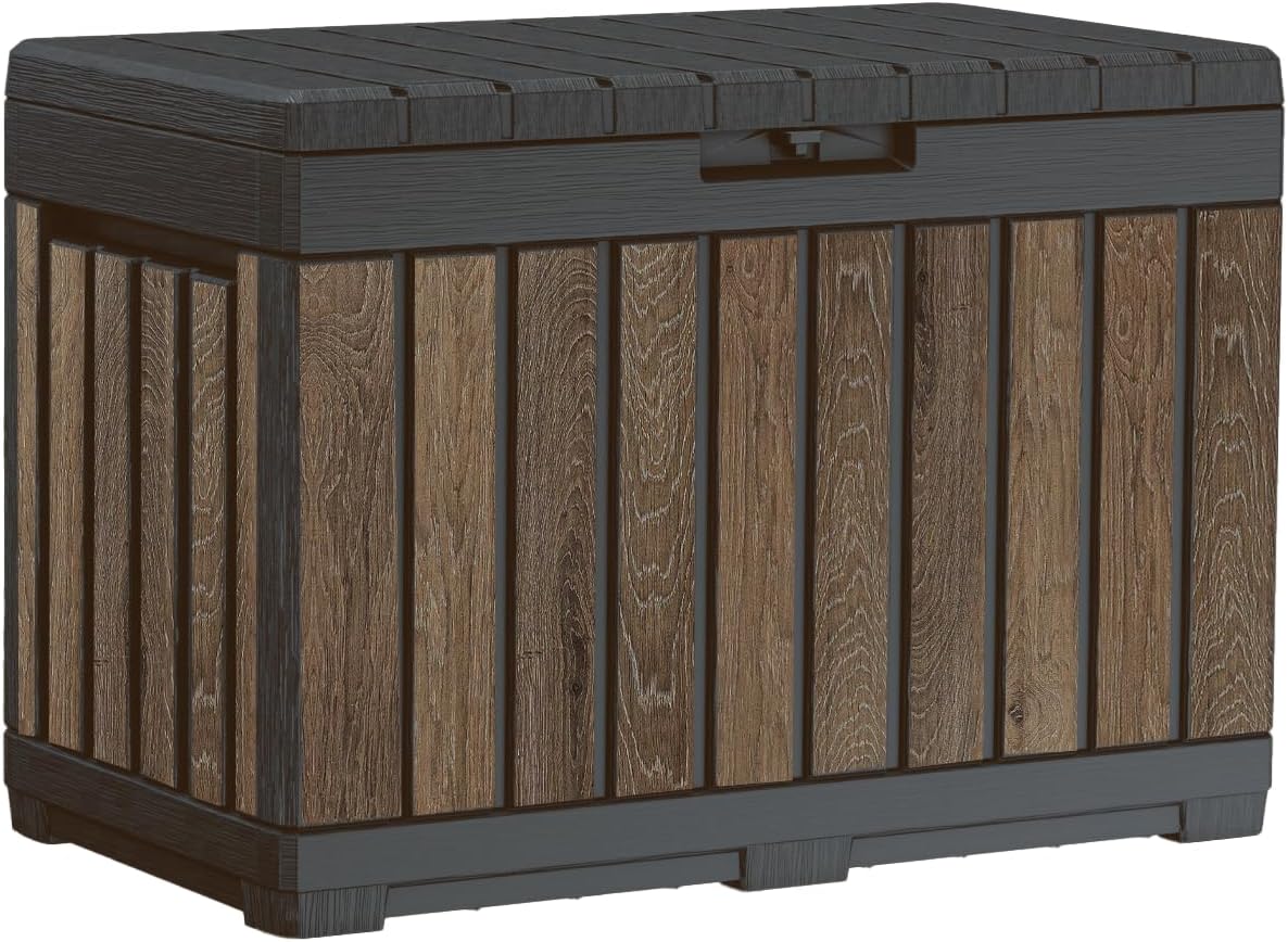50 Gallon Resin Deck Box for P - Gardening Tools Images 评论和价格