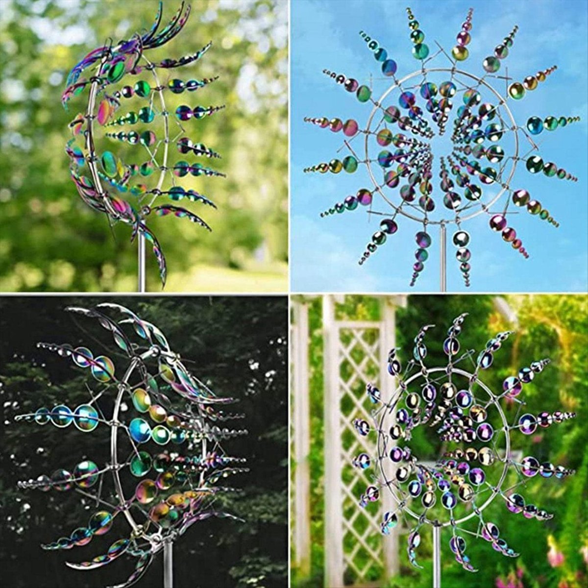 KSOL Magical Metal Wind Spinne - Gardening Hand Tools B&Q 评论和价格