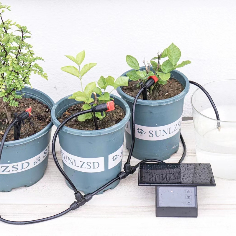WIFI Solar Automatic Watering  - Drip Irrigation Kit 评论和价格