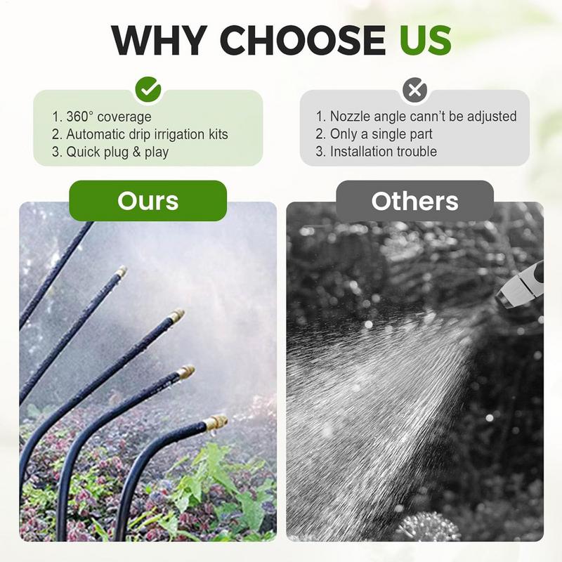 Drip Irrigation System Garden  - Drip Irrigation Kit 评论和价格
